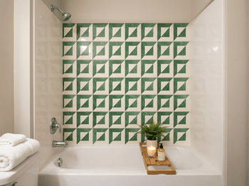 peel and stick tile for bathroom