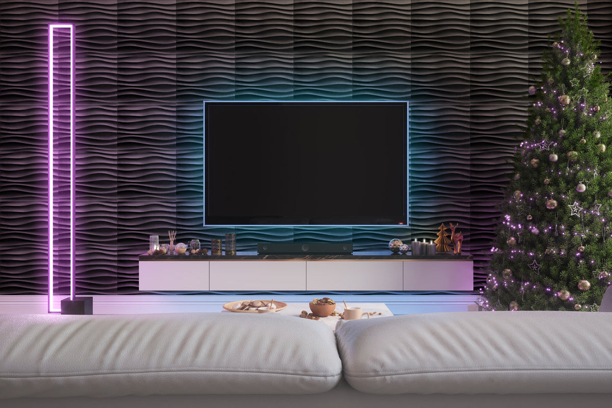 LED Lights to Your 3D Wall Panels