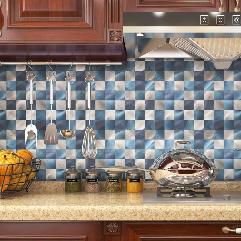 metal tile stick on kitchen