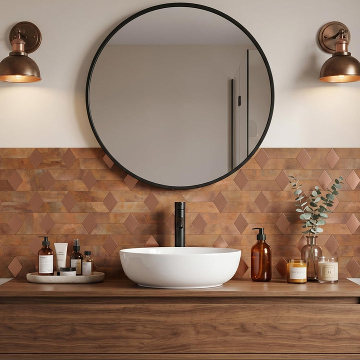 peel and stick tile for bathroom
