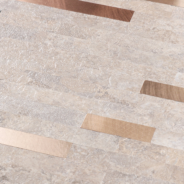 peel and stick tiles detail