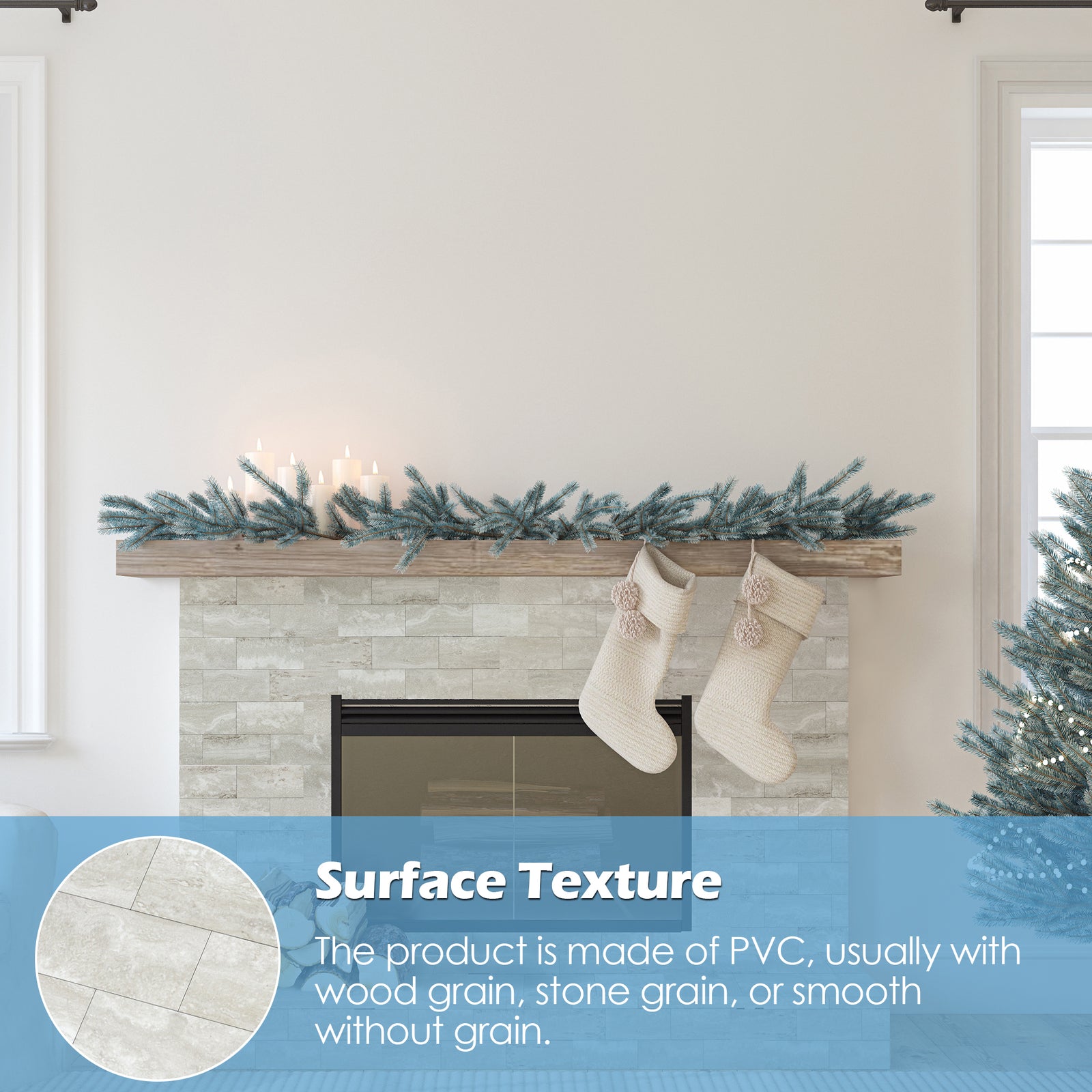 The impact of the application in the fireplaces