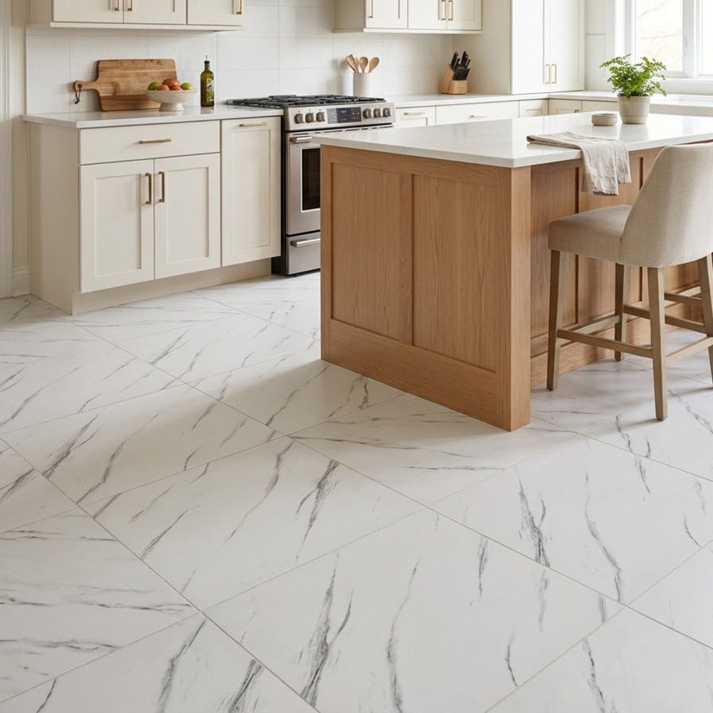 peel and stick floor tile for kitchen