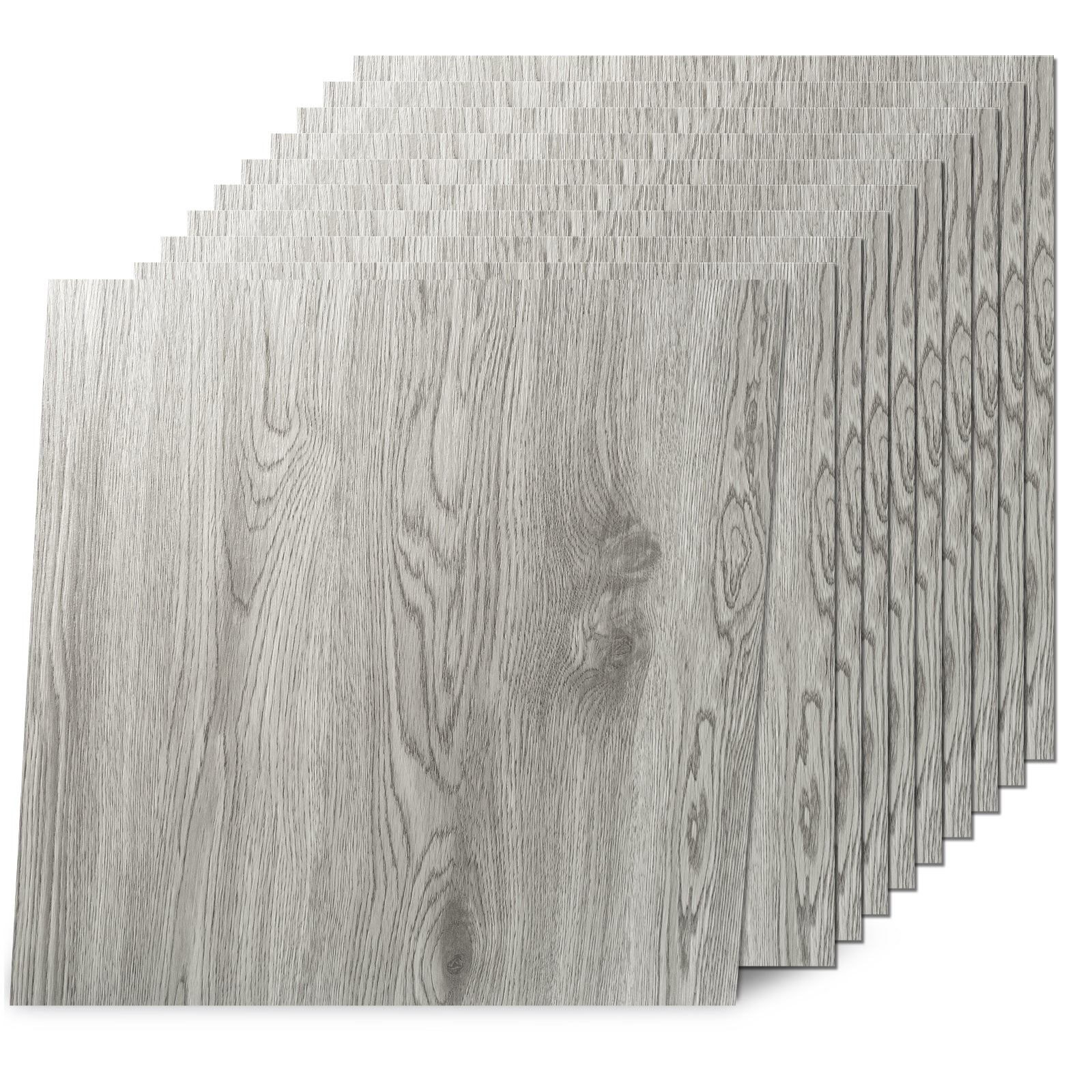 Dark Gray Oak  Peel and Stick Floor Tile 