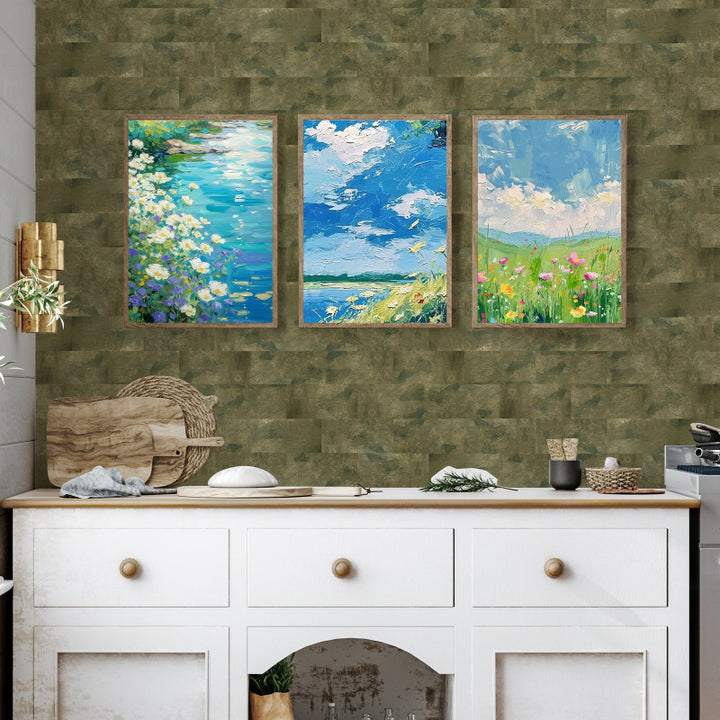 kitchen subway tile backsplash